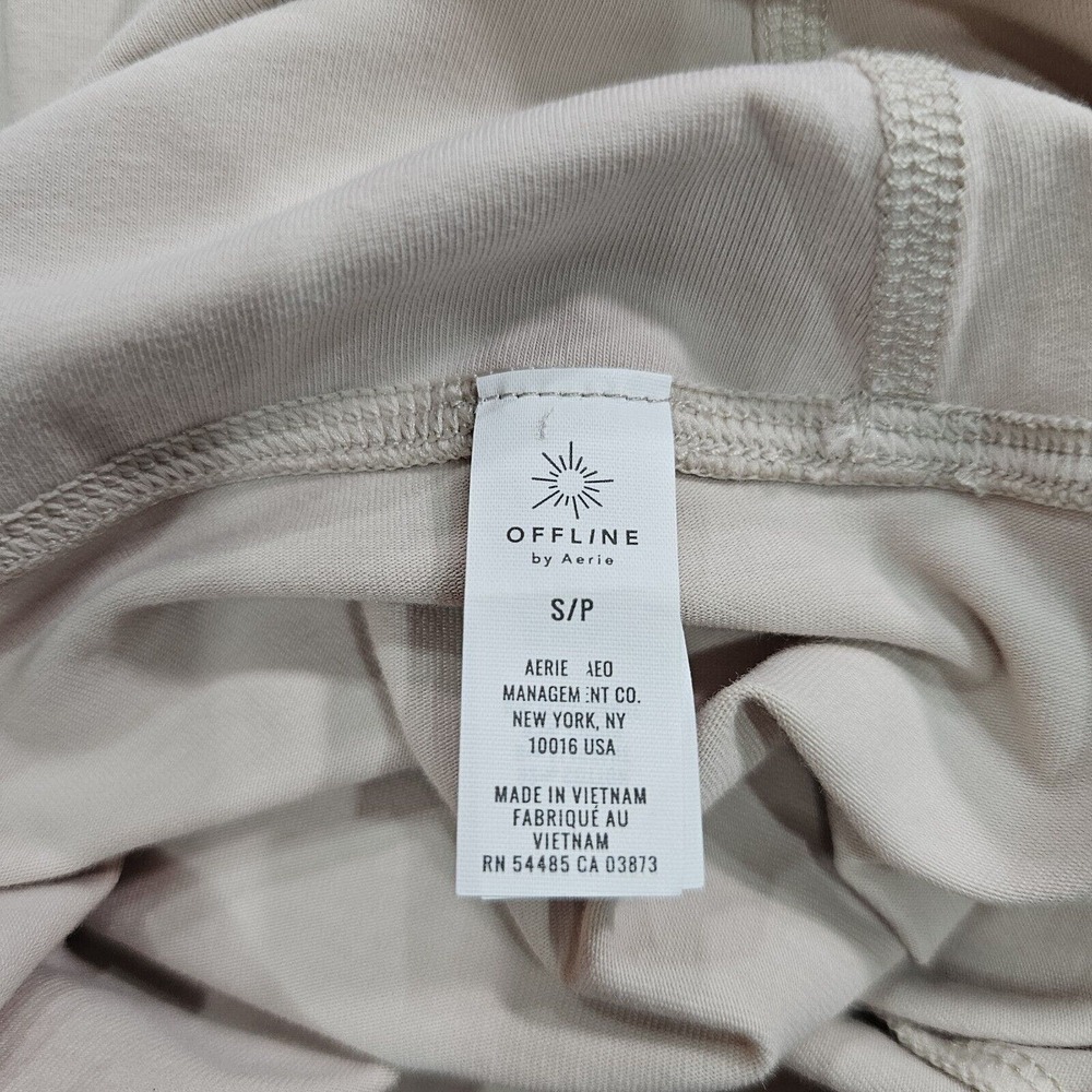 Offline by Aerie Beige Leggings Hi Rise Long WOMENS SIZE SMALL - Picture 9 of 10